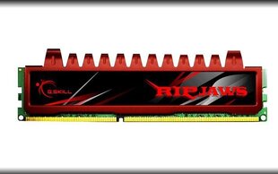 G.Skill DDR3 4 ГБ (4GBx1) 1600 МГц, CL9, Ripjaws (F3-12800CL9S-4GBRL) цена и информация | Оперативная память (RAM) | 220.lv