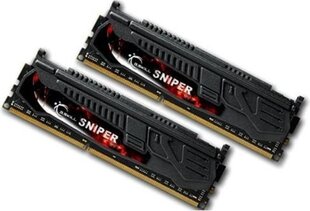 G.Skill DDR3 8GB (4GBx2), 1866MHz, Sniper Dual (F3-14900CL9D-8GBSR) cena un informācija | Operatīvā atmiņa (RAM) | 220.lv