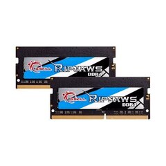 G.Skill Ripjaws DDR4 SODIMM 2x8GB 3200MHz, CL18 (F4-3200C18D-16GRS) cena un informācija | Operatīvā atmiņa (RAM) | 220.lv