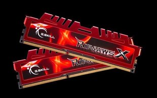 G.Skill RipjawsX DDR3, 2x8GB, 2133MHz, CL11 (F3-2133C11D-16GXL) cena un informācija | Operatīvā atmiņa (RAM) | 220.lv