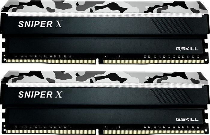 G.Skill Sniper X DDR4, 2x8GB, 3200MHz, CL16 (F4-3200C16D-16GSXWB) cena un informācija | Operatīvā atmiņa (RAM) | 220.lv