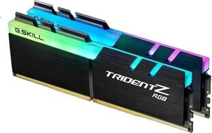 G.Skill Trident Z RGB DDR4 2x16GB, 2400MHz, CL15 (F4-2400C15D-32GTZR) cena un informācija | Operatīvā atmiņa (RAM) | 220.lv