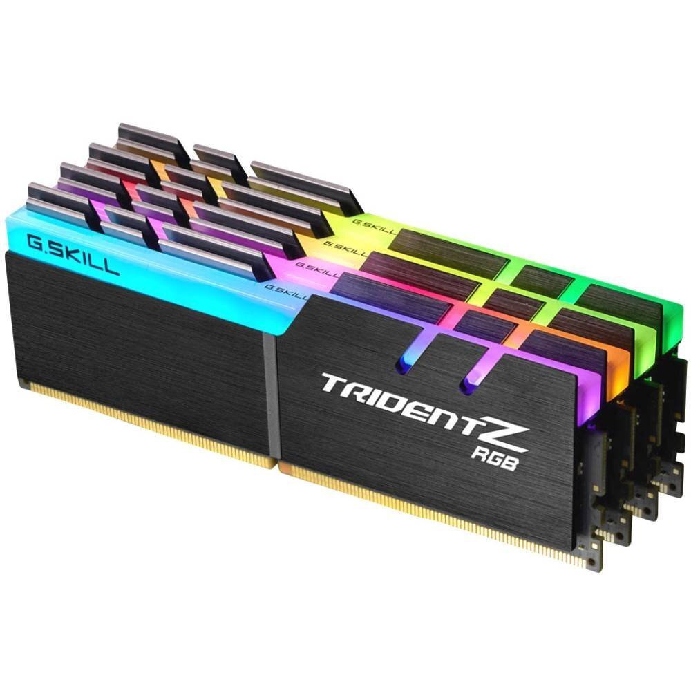 G.Skill Trident Z RGB DDR4, 4x16GB, 3600MHz, CL17 (F4-3600C17Q-64GTZR) цена и информация | Operatīvā atmiņa (RAM) | 220.lv