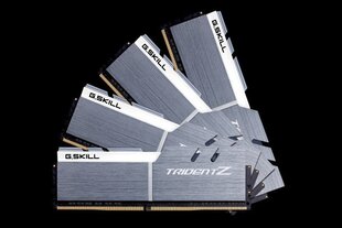 G.Skill TridentZ DDR4, 4x8Гб, 3200МГц, CL14 (F4-3200C14Q-32GTZSW) цена и информация | Оперативная память (RAM) | 220.lv