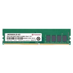 Transcend JM 8GB DDR4 2666 U-DIMM (JM2666HLB-8G) cena un informācija | Operatīvā atmiņa (RAM) | 220.lv