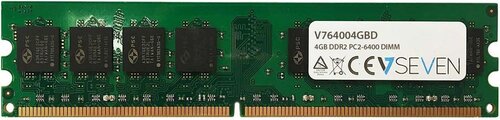 V7 DDR2 4GB, 800MHz, CL5 (V764004GBD) cena un informācija | Operatīvā atmiņa (RAM) | 220.lv