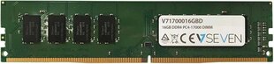 V7 DDR4 16GB, 2133MHz, CL15 (V71700016GBD) cena un informācija | Operatīvā atmiņa (RAM) | 220.lv