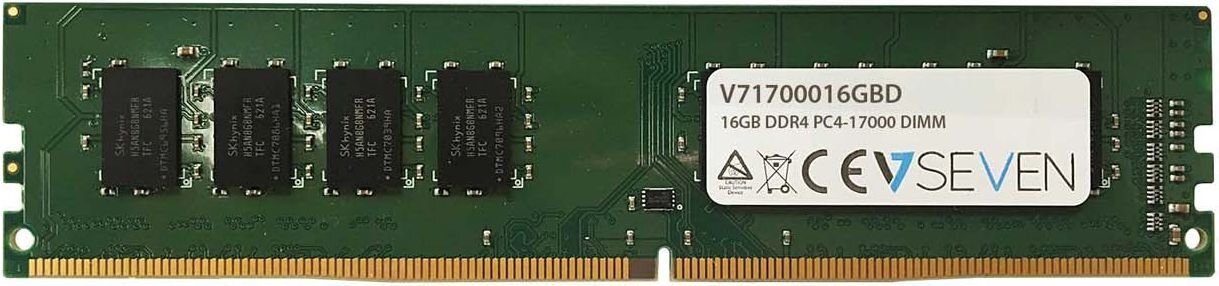 V7 DDR4 16GB, 2133MHz, CL15 (V71700016GBD) cena un informācija | Operatīvā atmiņa (RAM) | 220.lv