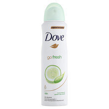 Izsmidzināms dezodorants-antiperspirants Dove Go Fresh Cucumber & Green Tea sievietēm 250 ml cena un informācija | Dezodoranti | 220.lv