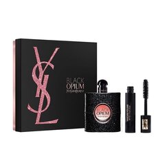 Komplekts Yves Saint Laurent: Parfimērijas ūdens Black Opium EDP sievietēm 30 ml + apjomu sniedzoša skropstu tuša Volume Effet Faux Cils 2 ml cena un informācija | Sieviešu smaržas | 220.lv