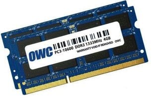 OWC SO-DIMM DDR3 8GB 1600MHz CL11 Low Voltage Apple Qualified (OWC1600DDR3S8GB) cena un informācija | Operatīvā atmiņa (RAM) | 220.lv