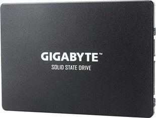 SSD|GIGABYTE|240GB|SATA 3.0|Скорость записи 420 МБайт/с|Скорость чтения 500 МБайт/с|2,5"|TBW 100 ТБ|MTBF 2000000 часов|GP-GSTFS31240GNTD цена и информация | Внутренние жёсткие диски (HDD, SSD, Hybrid) | 220.lv