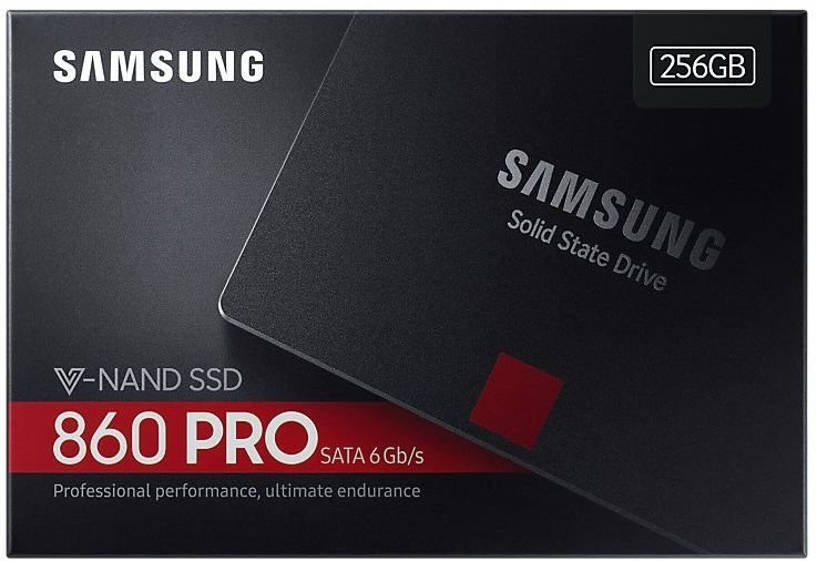 Samsung SSD 860 PRO2.5" SATA III 256GB цена и информация | Iekšējie cietie diski (HDD, SSD, Hybrid) | 220.lv