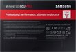 Samsung 860 PRO 4TB SATA3 (MZ-76P4T0B/EU) цена и информация | Iekšējie cietie diski (HDD, SSD, Hybrid) | 220.lv