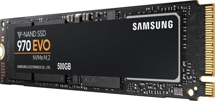 Samsung 970 EVO 500GB PCIe x4 NVMe, MZ-V7E500BW цена и информация | Iekšējie cietie diski (HDD, SSD, Hybrid) | 220.lv