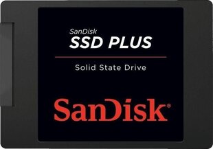 SanDisk Plus SATA3 SDSSDA-1T00-G26, 1ТБ цена и информация | Внутренние жёсткие диски (HDD, SSD, Hybrid) | 220.lv