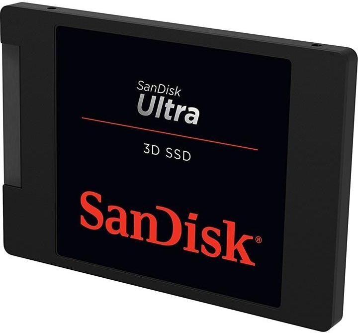 SanDisk ULTRA 3D 1TB SATA3 (SDSSDH3-1T00-G25) цена и информация | Iekšējie cietie diski (HDD, SSD, Hybrid) | 220.lv