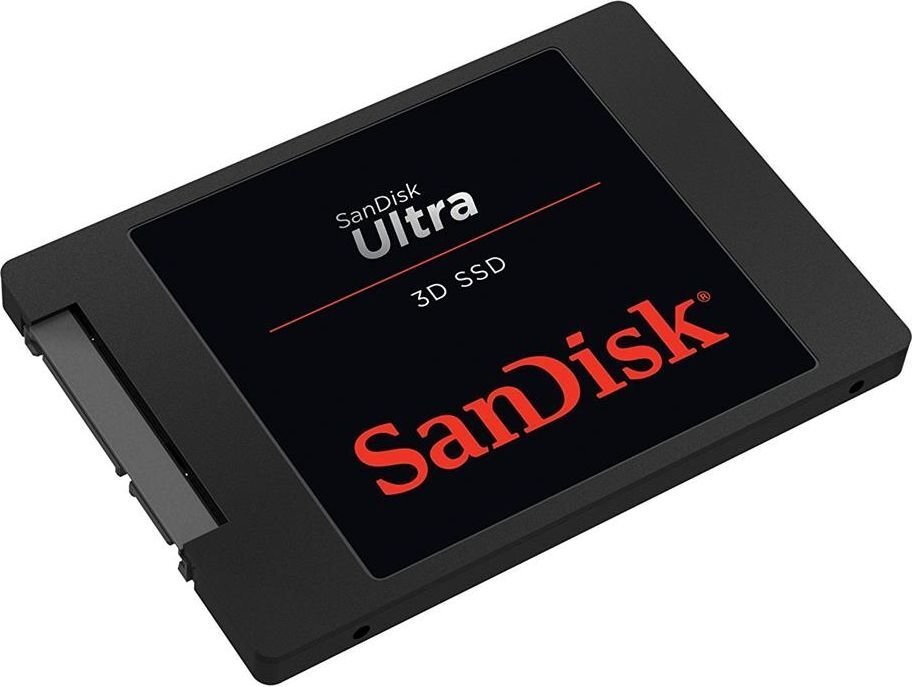 SanDisk Ultra 3D 2.5 250 GB SSD Serial ATA III цена и информация | Iekšējie cietie diski (HDD, SSD, Hybrid) | 220.lv