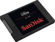 SanDisk Ultra 3D 2TB SATA3 (SDSSDH3-2T00-G25) цена и информация | Iekšējie cietie diski (HDD, SSD, Hybrid) | 220.lv