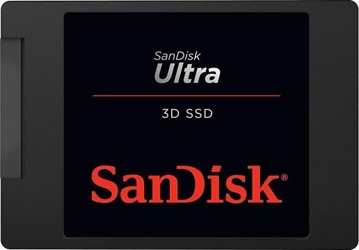 SanDisk Ultra 3D 2TB SATA3 (SDSSDH3-2T00-G25) цена и информация | Iekšējie cietie diski (HDD, SSD, Hybrid) | 220.lv