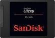 SanDisk Ultra 3D 2TB SATA3 (SDSSDH3-2T00-G25) цена и информация | Iekšējie cietie diski (HDD, SSD, Hybrid) | 220.lv