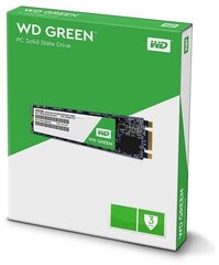 Western Digital Green 120GB SATA3 (WDS120G2G0B) cena un informācija | Iekšējie cietie diski (HDD, SSD, Hybrid) | 220.lv