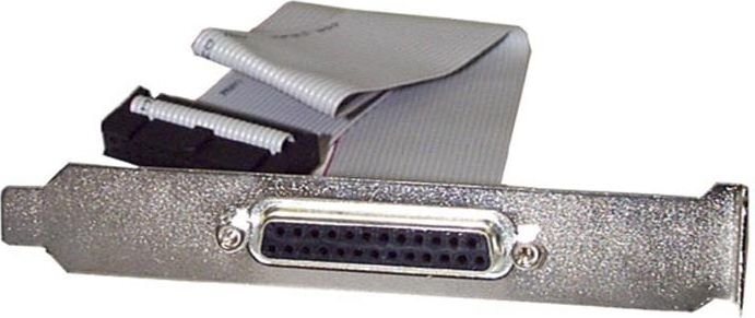 StarTech 16in DB25 Parallel Female to IDC 25 Pin Header Slot Plate (PLATE25F16) цена и информация | Piederumi korpusiem | 220.lv