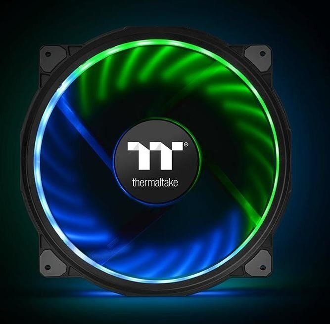 Thermaltake Riing Plus 20 RGB Case Fan TT Premium Edition (CL-F069-PL20SW-A) цена и информация | Piederumi korpusiem | 220.lv