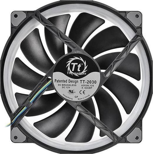 Thermaltake Riing Plus 20 RGB Case Fan TT Premium Edition (CL-F069-PL20SW-A) цена и информация | Piederumi korpusiem | 220.lv