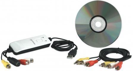 Manhattan Audio/Wideo Grabber USB (162579) cena un informācija | TV uztvērēji, FM, video kartes | 220.lv