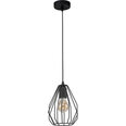 TK Lighting griestu lampa Brylant Black 2256