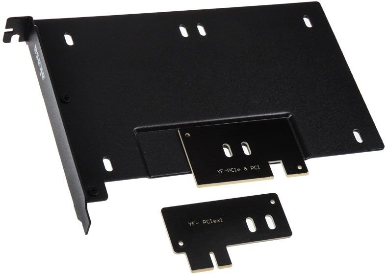 Akasa 2.5" SSD/HDD mounting bracket for PCIe/PCI slot (AK-HDA-10BK) цена и информация | Komponentu piederumi | 220.lv