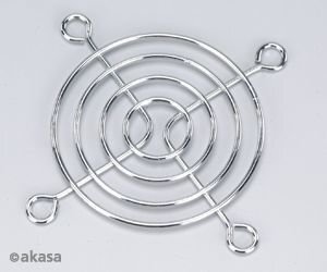 Akasa Fan cover chrome-plated, 60mm (MG-06) цена и информация | Komponentu piederumi | 220.lv