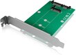 Icy Box Converter M.2 SATA - SATA (IB-CVB516) cena un informācija | Kontrolieri | 220.lv