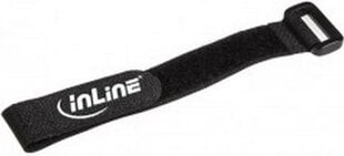 InLine Cable Strips 20x200mm 10 pcs, Black (59945F) cena un informācija | Komponentu piederumi | 220.lv