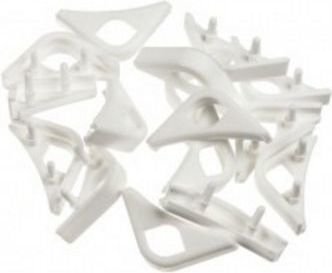 Noctua Chromax Anti-Vibration Fan Mount Set, 16 pcs, White (NA-SAVP1.white) цена и информация | Komponentu piederumi | 220.lv