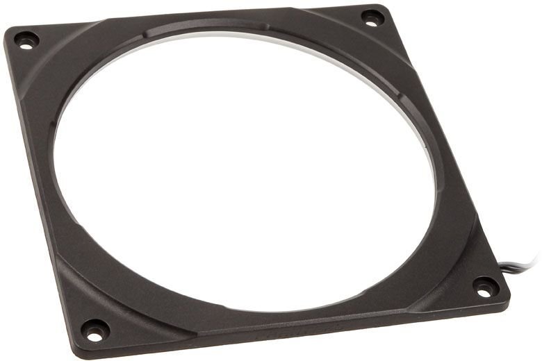 PHANTEKS Illuminated frame for 140mm RGB fan (PH-FF140DRGBP_BK01) cena un informācija | Komponentu piederumi | 220.lv