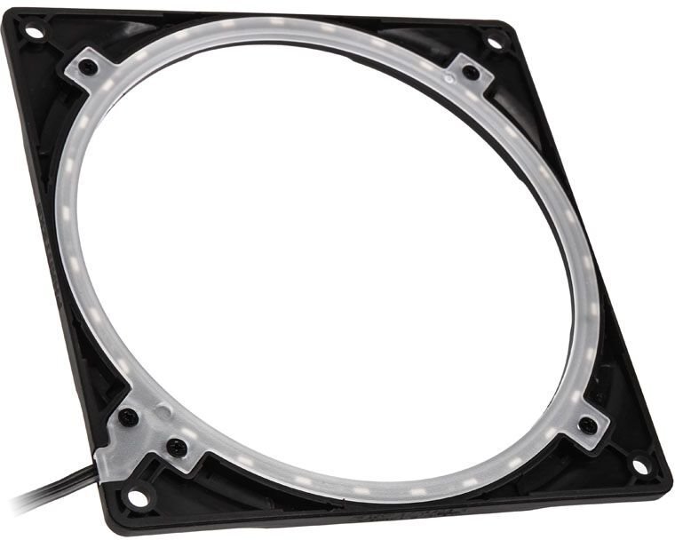 PHANTEKS Illuminated frame for 140mm RGB fan (PH-FF140DRGBP_BK01) cena un informācija | Komponentu piederumi | 220.lv