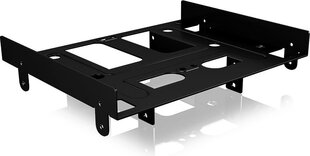 RaidSonic IcyBox internal 5.25'' mounting frame for 2.5" SSD/HDD disk (IB-AC652) cena un informācija | Komponentu piederumi | 220.lv