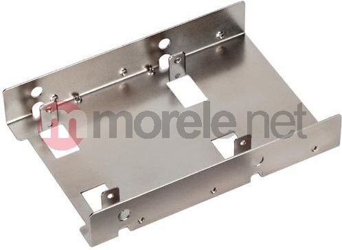 SilverStone Single 3.5" Bay Converter to 2 x 2.5" Bays (SST-SDP08) цена и информация | Komponentu piederumi | 220.lv