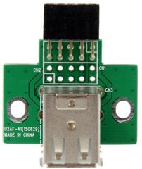 StarTech 2 Port USB Motherboard Header Adapter (USBMBADAPT2) cena un informācija | Komponentu piederumi | 220.lv