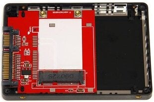 StarTech 2.5" SATA to Mini SATA SSD Adapter Enclosure (SAT2MSAT25) цена и информация | Внешний блок Startech S3510SMU33 | 220.lv