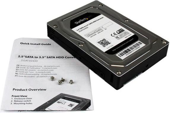 Cietā diska korpuss Startech 25SAT35HDD   2,5" cena un informācija | Komponentu piederumi | 220.lv