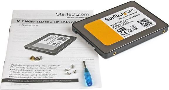 StarTech M.2 SSD to 2.5" SATA III Adapteris cena un informācija | Komponentu piederumi | 220.lv