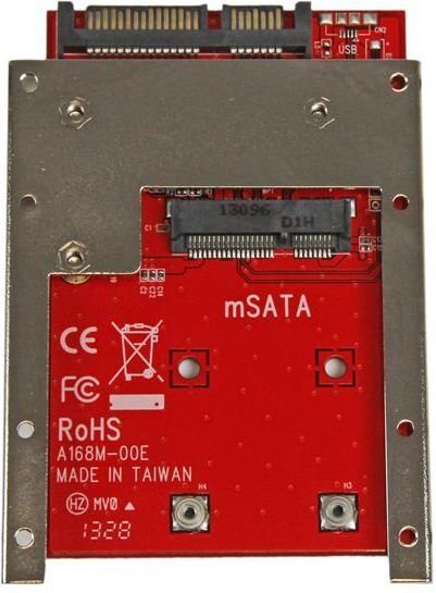Adapteris SSD Startech SAT32MSAT257  SSD mSATA cena un informācija | Komponentu piederumi | 220.lv
