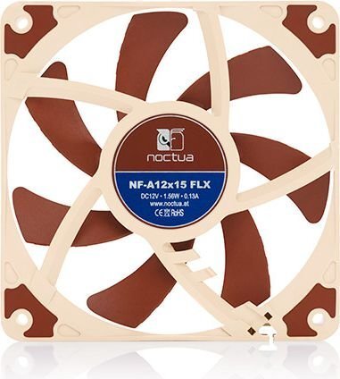 Noctua NF-A12x15 FLX cena un informācija | Datora ventilatori | 220.lv