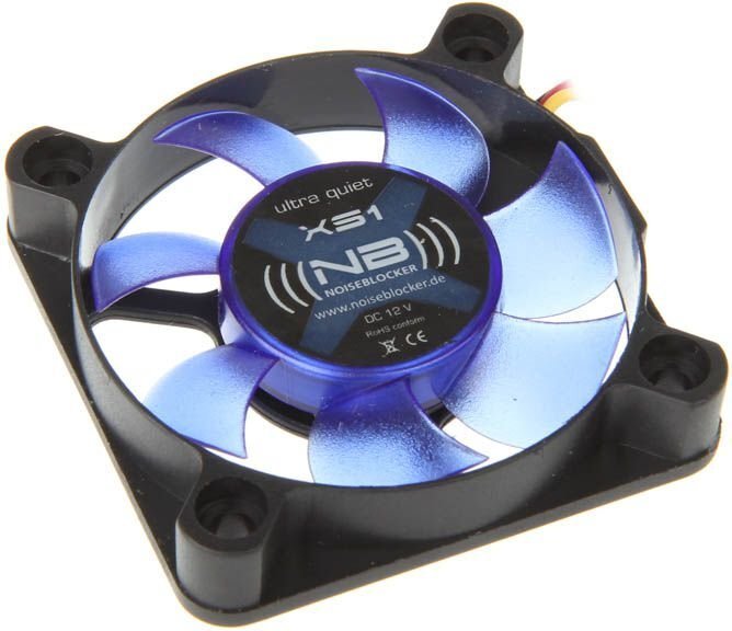 Noiseblocker BlackSilent XS1 ITR-XS-1 cena un informācija | Datora ventilatori | 220.lv