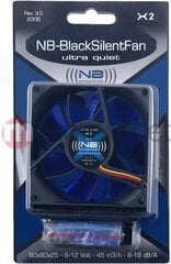 Noiseblocker L-X2R цена и информация | Компьютерные вентиляторы | 220.lv