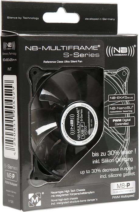 Noiseblocker Multiframe M8-P cena un informācija | Datora ventilatori | 220.lv