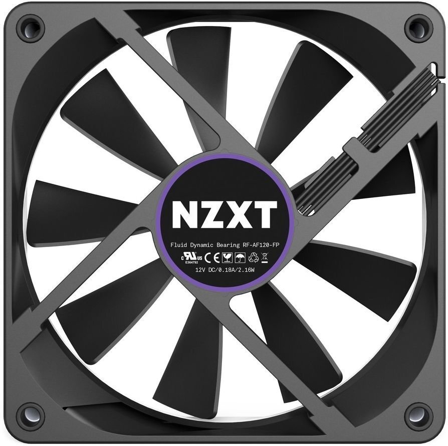 Nzxt RF-AF120-B1 ventilators cena un informācija | Datora ventilatori | 220.lv